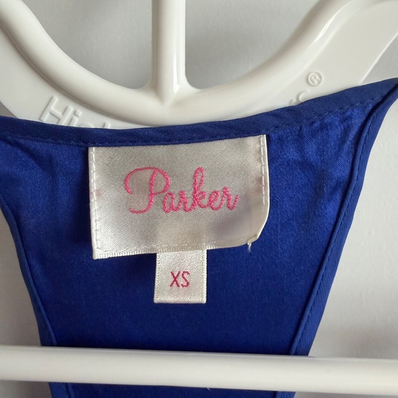 Parker Silk Ruffle Mini Dress - Picture 4 of 4